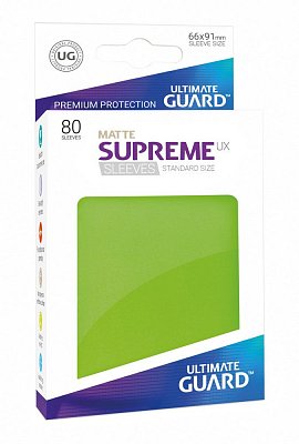 Ultimate Guard Supreme UX Sleeves Standard Size Matte Light Green (80)