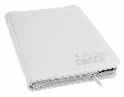 Ultimate Guard Zipfolio 320 - 16-Pocket XenoSkin&trade; - White