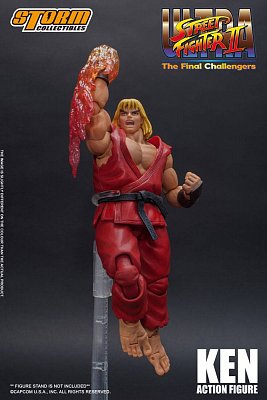 Ultra Street Fighter II: The Final Challengers Action Figure 1/12 Ken 16 cm