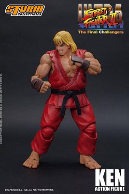 Ultra Street Fighter II: The Final Challengers Action Figure 1/12 Ken 16 cm