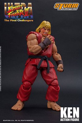 Ultra Street Fighter II: The Final Challengers Action Figure 1/12 Ken 16 cm