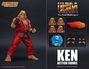 Ultra Street Fighter II: The Final Challengers Action Figure 1/12 Ken 16 cm