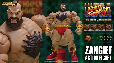 Ultra Street Fighter II: The Final Challengers Action Figure 1/12 Zangief 19 cm