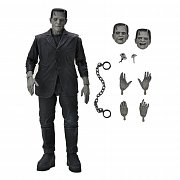 Universal Monsters Action Figure Ultimate Frankenstein\'s Monster (Black & White) 18 cm