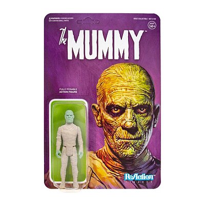 Universal Monsters ReAction Action Figure The Mummy 10 cm --- DAMAGED PACKAGING