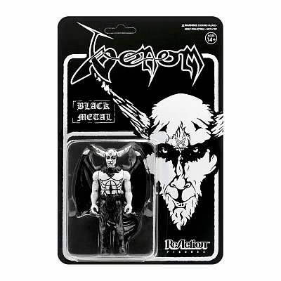 Venom ReAction Action Figure Black Metal 10 cm