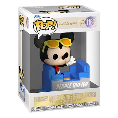 Walt Disney Word 50th Anniversary POP! Disney Vinyl Figure People Mover Mickey 9 cm