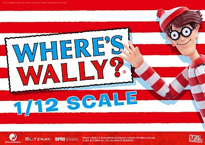 Where\'s Wally? Mega Hero Action Figure 1/12 Wally 17 cm