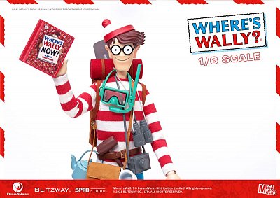 Where\'s Wally? Mega Hero Action Figure 1/6 Wally 34 cm