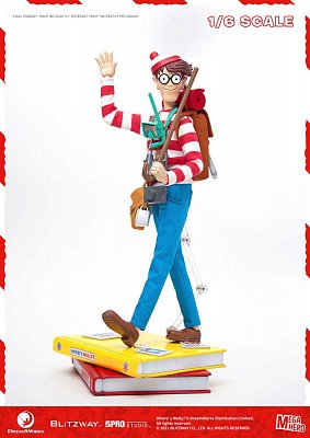 Where\'s Wally? Mega Hero Action Figure 1/6 Wally 34 cm