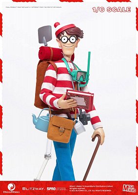 Where\'s Wally? Mega Hero Action Figure 1/6 Wally 34 cm