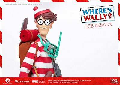 Where\'s Wally? Mega Hero Action Figure 1/6 Wally 34 cm