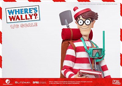 Where\'s Wally? Mega Hero Action Figure 1/6 Wally 34 cm