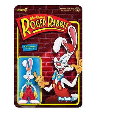 Who Framed Roger Rabbit ReAction Action Figure Roger Rabbit 10 cm