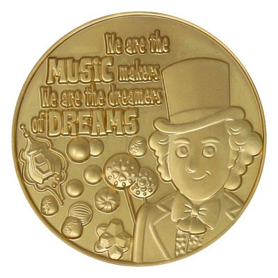 Willy Wonka & the Chocolate Factory Collectable Coin Dreamers Limited Edition