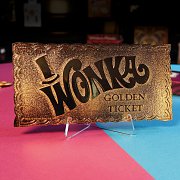 Willy Wonka & the Chocolate Factory Replica Mini Golden Ticket