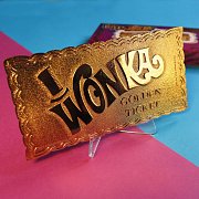 Willy Wonka & the Chocolate Factory Replica Mini Golden Ticket