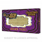 Willy Wonka & the Chocolate Factory Replica Mini Golden Ticket