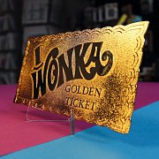 Willy Wonka & the Chocolate Factory Replica Mini Golden Ticket