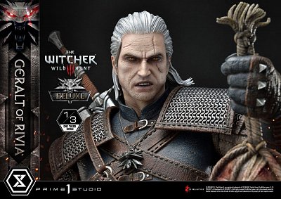 Witcher 3 Wild Hunt Statue 1/3 Geralt von Riva Deluxe Version 88 cm