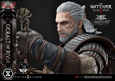 Witcher 3 Wild Hunt Statue 1/3 Geralt von Riva Deluxe Version 88 cm