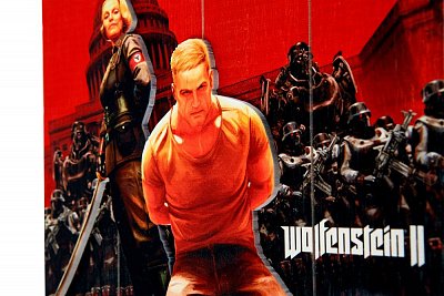 Wolfenstein WoodArts 3D Wooden Wall Art The New Colossus 30 x 40 cm