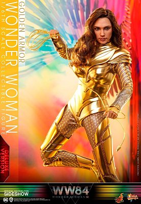 Wonder Woman 1984 Movie Masterpiece Action Figure 1/6 Golden Armor Wonder Woman (Deluxe) 30 cm