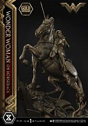 Wonder Woman Statue Wonder Woman on Horseback Gold Version 138 cm