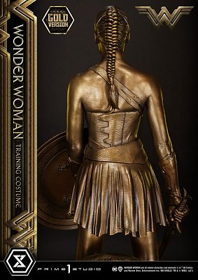 Wonder Woman Statue Wonder Woman Training Costume Gold Version 80 cm