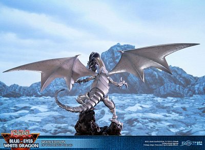 Yu-Gi-Oh! PVC Statue Blue-Eyes White Dragon White Edition 35 cm