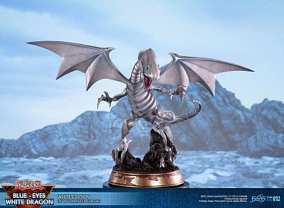 Yu-Gi-Oh! PVC Statue Blue-Eyes White Dragon White Edition 35 cm