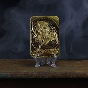 Yu-Gi-Oh! Replica Card Black Luster Soldier (gold plated)