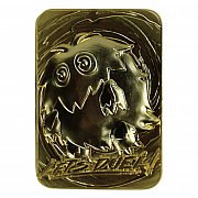 Yu-Gi-Oh! Replica Card Kuriboh (gold plated)