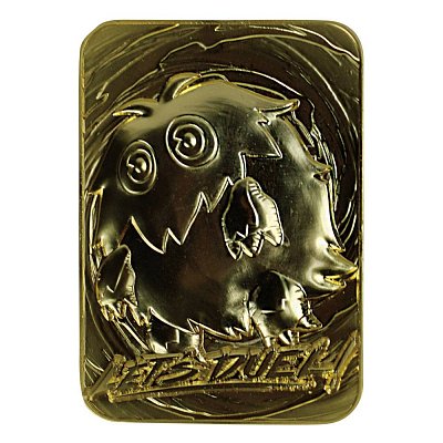 Yu-Gi-Oh! Replica Card Kuriboh (gold plated)