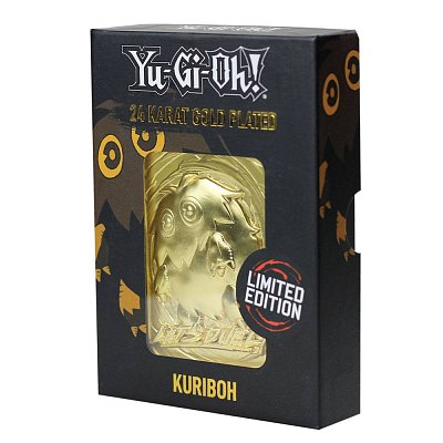 Yu-Gi-Oh! Replica Card Kuriboh (gold plated)