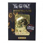 Yu-Gi-Oh! Replica Card Kuriboh (gold plated)