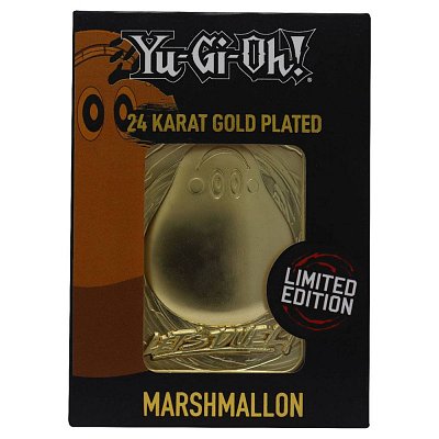 Yu-Gi-Oh! Replica Card Marshmallon (gold plated)