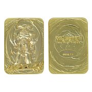 Yu-Gi-Oh! Replica Card Summoned Skull (gold plated)