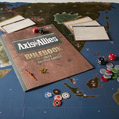 Avalon Hill Board Game Axis & Allies 1942 english - Severely damaged packaging
