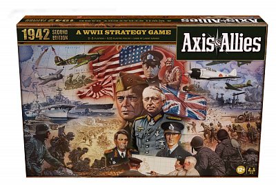 Avalon Hill Board Game Axis & Allies 1942 english - Severely damaged packaging