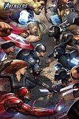 Avengers Gamerverse Poster Pack Face Off 61 x 91 cm (5)