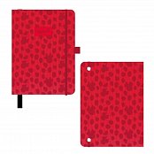 Disney premium notebook a5 red minnie