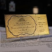 The Shining Replica Gyrosphere Collectible Ticket (gold plated)