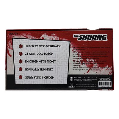 The Shining Replica Gyrosphere Collectible Ticket (gold plated)