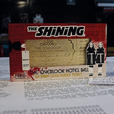 The Shining Replica Gyrosphere Collectible Ticket (gold plated)