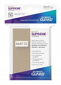 Ultimate Guard Supreme UX Sleeves Standard Size Matte Sand (50)